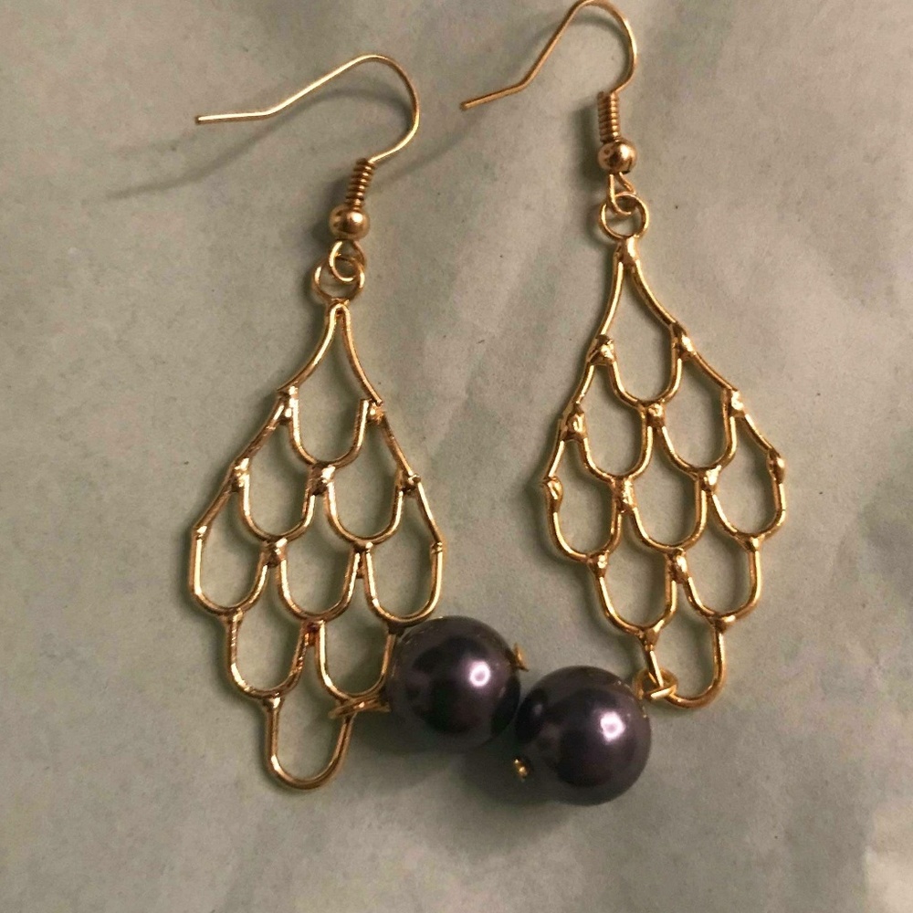 Mermaid Scale Earring